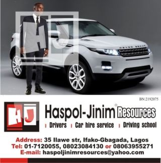 Do You Need Smart & Excellent Drivers Who Have Good Knowledge Of Lagos Roads